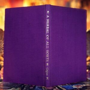 A HERBAL Witchcraft Herbalism Wort Cunning Magick Mythology Botany Hardcover